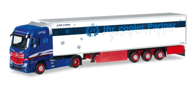 Camion Eligor 1/43 Mercedes Actros Semi-remorque Frigo TBM Bonnefoux (Réf.112209)