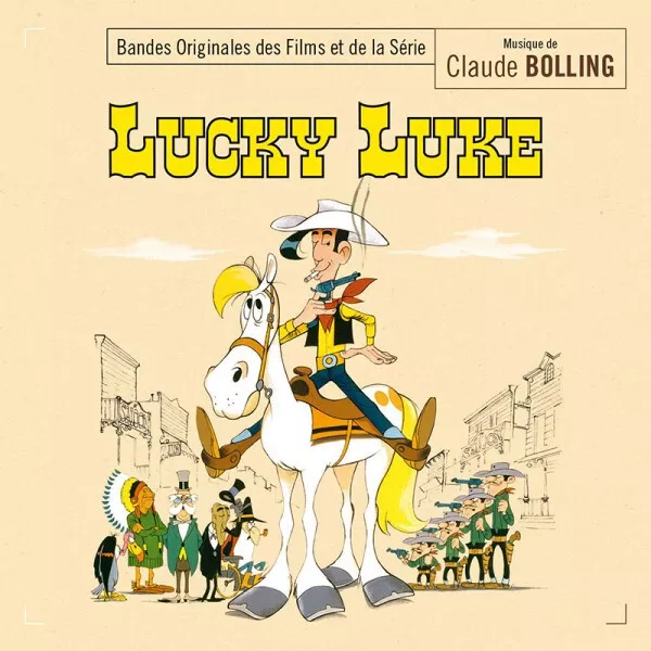 Claude Bolling ‎– Lucky Luke (1971-1990) Soundtrack Score 3CDs/Newly Remastered!