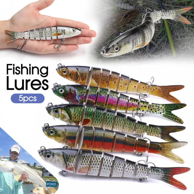 FISHING LURES SET Transparent And Visible Lure Umbrella Set Of Freshwater  $11.86 - PicClick AU