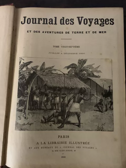 Journal Des Voyages  Tome Xxvii  Juillet A Decembre 1890 2