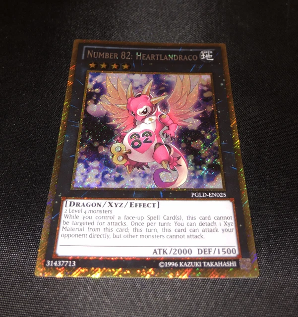 Number 82 Heartlandraco Carta Yugioh! Inglés