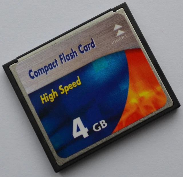 4 GB Compact Flash Carte Mémoire pour Canon EOS 400D