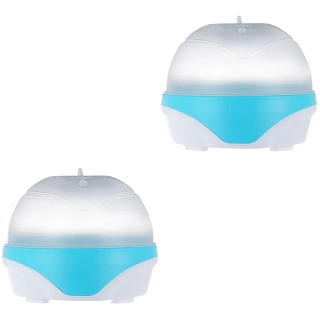 2x caldera de huevo caldera de huevo cocina eléctrica de huevos cazador furtivo huevo vaporizador