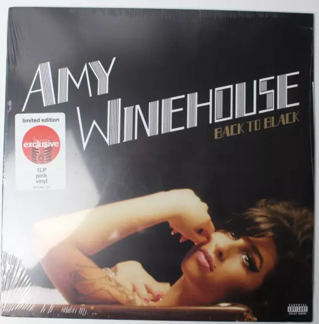 Amy Winehouse Back To Black Target Exclusive Limited Ed. Pink Vinyl Lp Sealed