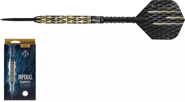 HARROWS Steeldarts Imperial Diamond 90% Tungsten Darts - 23g Dart Set