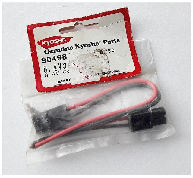 Vintage Kyosho RC Airplane 90498 8.4v Battery Connector Wire Piper J3 Cub +Other Vintage Kyosho RC Airplane 90498 8.4v Battery Connector Wire Piper J3 Cub +Other