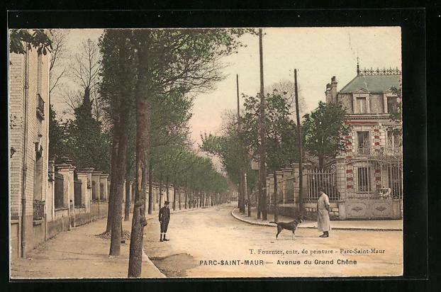 CPA Parc-Saint-Maur, Avenue du Grand Chêne
