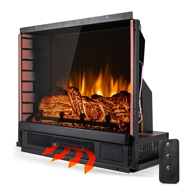 TERMOFOL TF-EF-1323-90 ELEKTROKAMIN - Kamin Elektrisch - Schwarz EUR