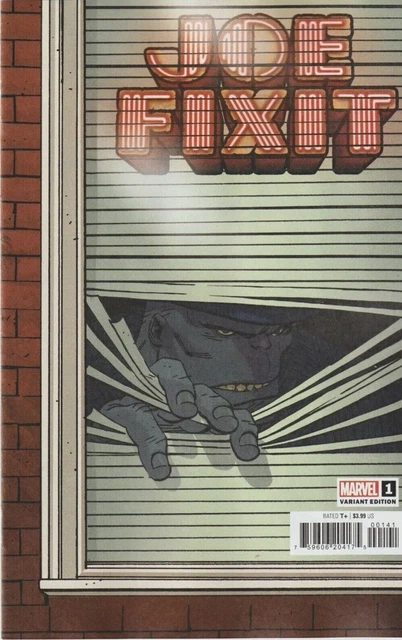Joe Fixit #1 - Tom Reilly "Window Shades" Variant Cover - Marvel Comics/2023