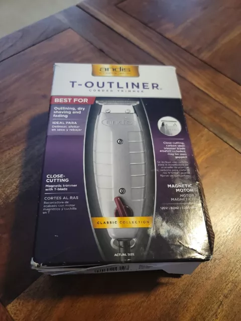 ANDIS T-OUTLINER CORDED TRIMMER #04710, professional trimmer barber,  saloon, haircut,clippers