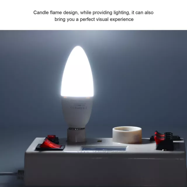 Cold White 85265V Wifi Smart Lamp Bulb E14 Bright Household APP Remote Contr SD