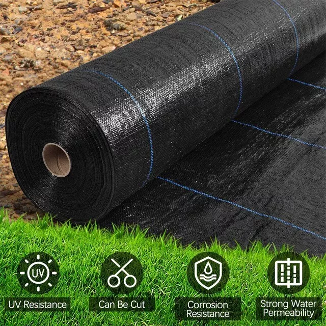 Heavy Duty Weed Control Fabric Ground Cover Membrane Sheet Garden Landscape Mat