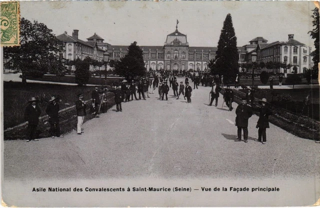 CPA AK St.Maurice Vue de la Facade principale FRANCE (1283023)