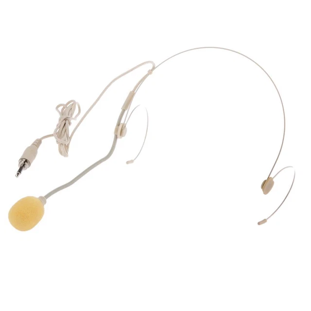 DOUBLE TOUR D'OREILLE Casque Arrière Blectret Micro Serre-tête Prise De