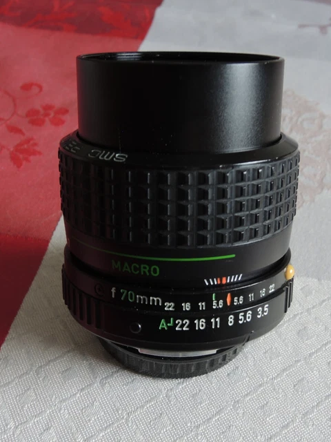 Pentax K optique macro 35x70