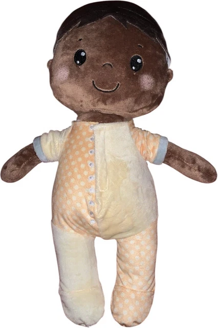 LITTLE TOWN MY First Baby Doll Soft Cloth Body Rosy Cheeks Ethnic Skin ...