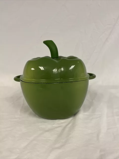 Technique Cast Iron Enamel Green Bell Pepper Dutch Oven- BRAND NEW