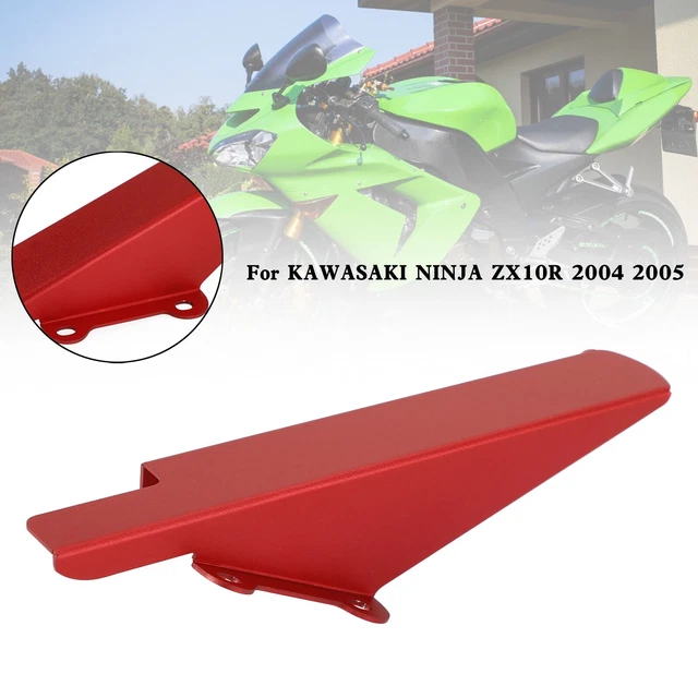 Sprocket Chain Guard Cover For KAWASAKI NINJA ZX-10R ZX10R 2004 2005 Red O5