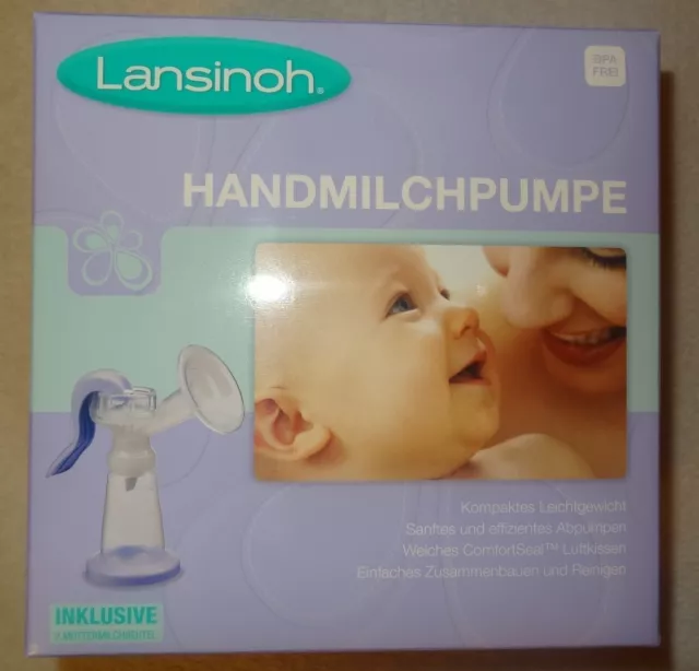 Hand-Milchpumpe Marke Lansinoh BPA frei