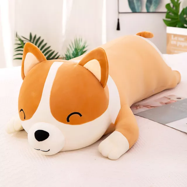 Dog Plush Pillow Filled Soft Doll Cute Pillow Birthday 24-47 Inches home Gift