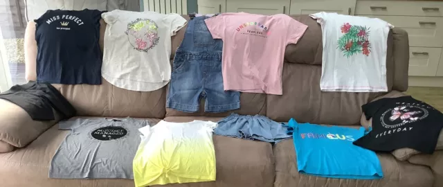 Girls Summer Clothes Bundle age 9-10 M&S, Gap, Next, Fat Face & more