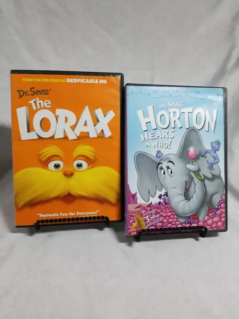 DR. SEUSS DVD Lot The Lorax and Horton Hears A Who 2 Kids DVDs Deal £3. ...