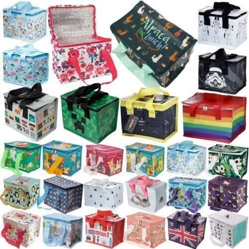 Cool Bag School Picnic Lunch Box Insulated Small Thermal Cooler Novelty 5 Litre