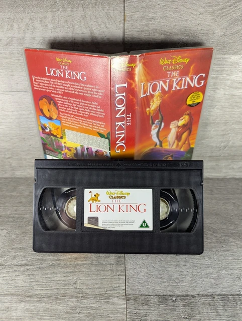 WALT DISNEY CLASSICS The Lion King VHS Video Tape £4.95 - PicClick UK