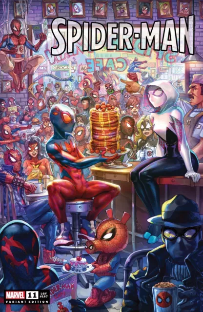 Spider-Man 11 Nm Alan Quah Cafe Trade Variant Spider-Boy Marvel Comics 2023