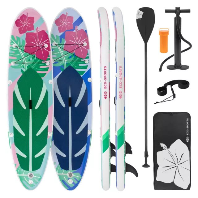 Planche de surf stand up paddle board SUP gonflable Flowers 320 cm á votre choix