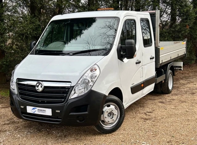 2016 VAUXHALL MOVANO 3500 L3 HDT Double Cab Dropside Tipper DRW 2 2016-vauxhall-movano-3500-l3-hdt-double-cab-dropside-tipper-drw-2