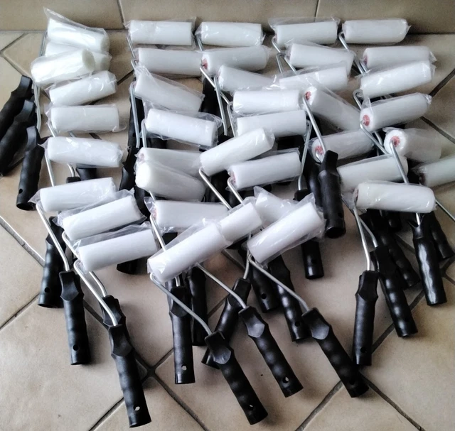 lot revendeur destockage 40 rouleaux à peinture