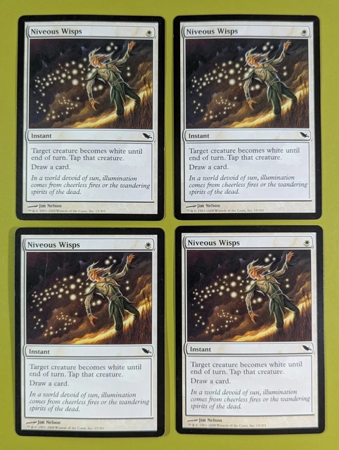 Crimson Wisps - Shadowmoor - MTG Magic The Gathering Single Card - Near Mint