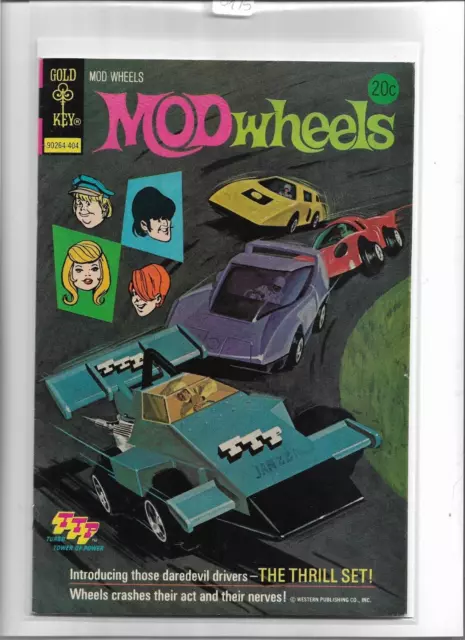 Mod Wheels #12 1974 Very Fine+ 8.5 3975
