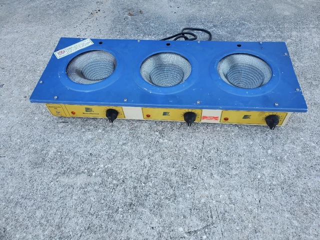 Electrothermal 3 Position 500ML Electromantle Extraction Heater P/N EME3 0500/CE