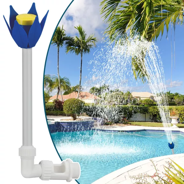 Klleyna Water-Fountain Swimming-Pool Flower-Sprinkler Decoration - Lotus Wate...