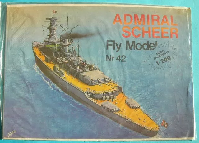 Fly Model 42 - Deutscher schwerer Kreuzer Admiral Scheer