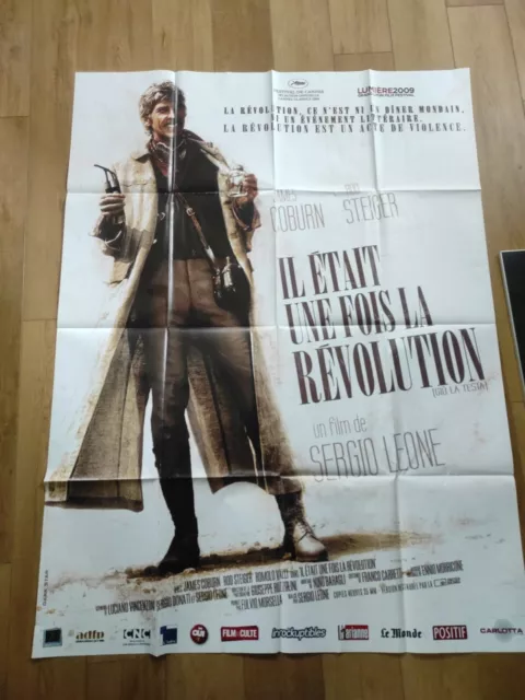 Affiche "Il était une fois la Révolution - Leone - 120*160 - Pliée - Réédition