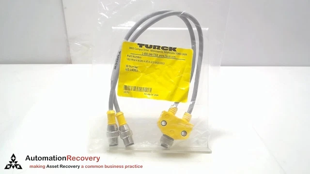 Turck Vb2-Fkm 4.4/2Rs 4.4T-0.3/0.3/Cs11012 Eurofast Splitter, U2-14355,  #291940