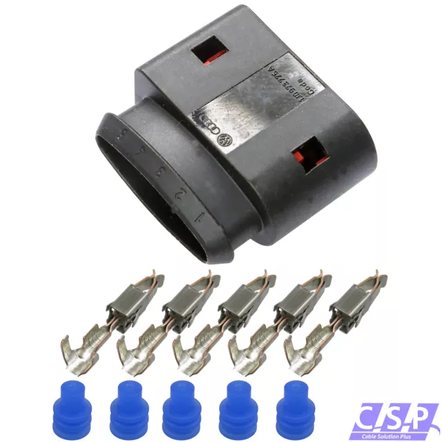 Kit riparazione 1J0973775A spina 5 poli misuratore massa d'aria adatto per Audi VW SEAT