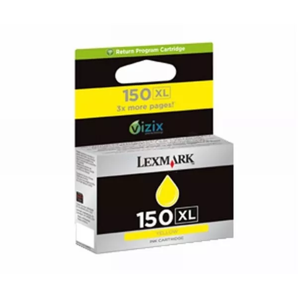 Original Lexmark Cartouches D'Encre 150XL Jaune pour Pro 715 910 915