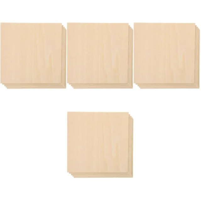 20 Pcs Board Wooden Blank Boards Hardwood Cut to Size Cedar Grilling Planks