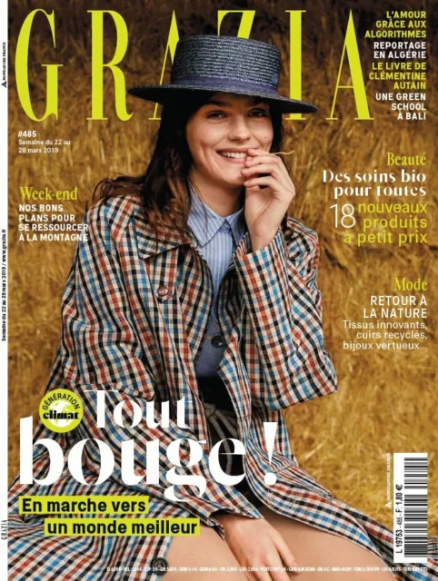 Katia Kana_Alexandra Cousteau_Retour A La Nature_Mode Fashion Grazia 2019 Neuf