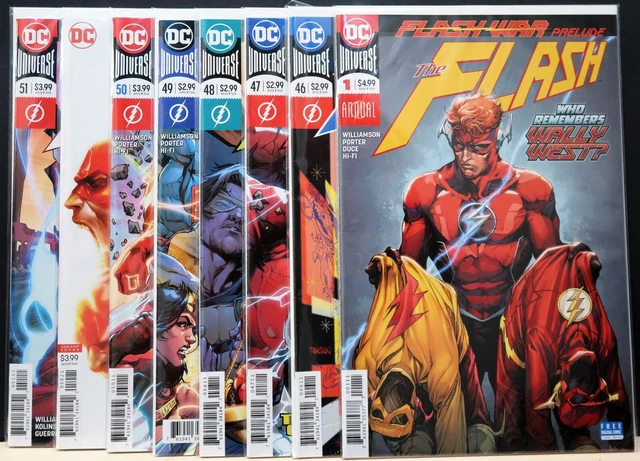 Flash Rebirth Vol. 8 Flash War #s 46-51 + Annual 1 (DC Comics 2018) Williamson