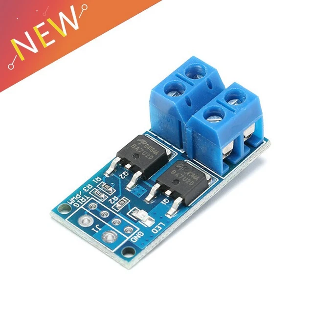 PWM REGULATOR CONTROL Panel DC 5V-36V 15A 400W MOS Trigger Switch Drive ...