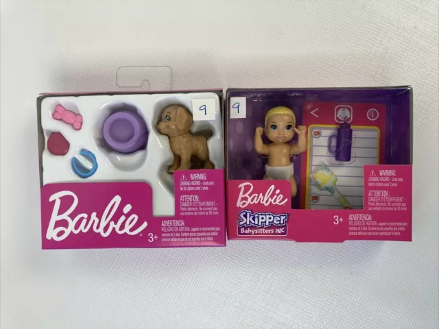 Barbie Skipper Babysitter Inc & Puppy W/ Accessories New In Package   #9