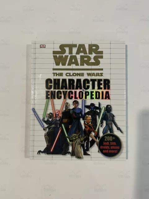 Star Wars THE CLONE WARS Character Encyclopedia by Jason Fry | Hardcover | 2010