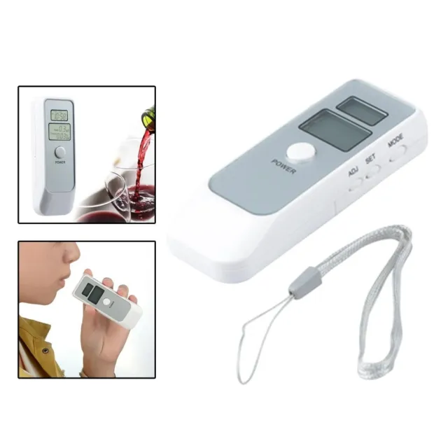 Digital Alcohol Detector Alcohol Breath Tester Breathalyzer Alcohol Analyzer