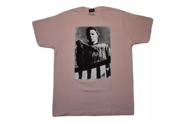 Dumbgood Mens John Carpenters Halloween Michael Myers Pink Shirt New M