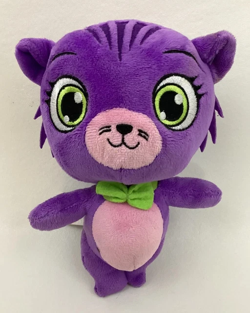 NICKELODEON LITTLE CHARMERS Seven Kitty Cat Plush Stuffed Animal Toy ...